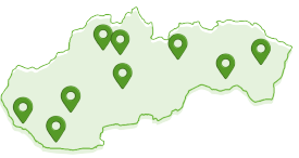 mapa qdl depa pobočky slovensko